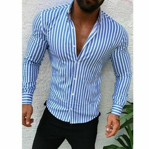 XXL Modern Fashion Mens Luxury Long Sleeve Shirt